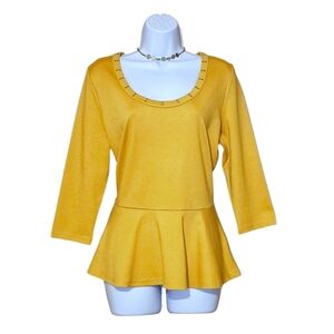 NWOT Nicki Minaj Peplum Top